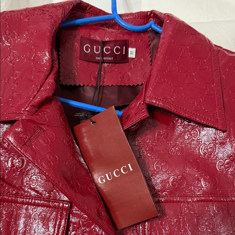 Women's Red Jacket - Picture 3 of 9